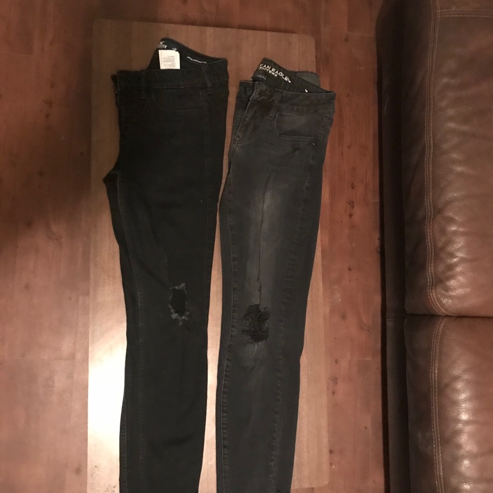 3 pairs of skinny jeans